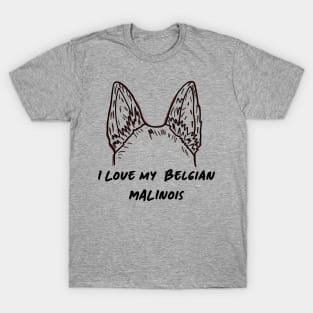 Belgian Malinois Love T-Shirt